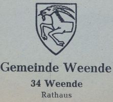Wappen von Weende/Arms (crest) of Weende
