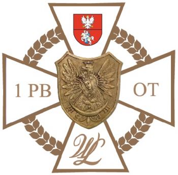 Coat of arms (crest) of the 1st Podlaska Territorial Defence Brigade Brigadier General Władysław Linearskiego alias „Mścisław”, Poland