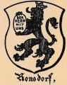 Wappen von Ronsdorf/ Arms of Ronsdorf