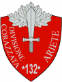 132nd Armoured Division Ariete, Italian Army.png