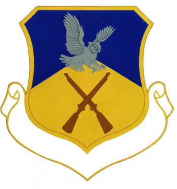 Coat of arms (crest) of the 501st Security Police Group, US Air Force