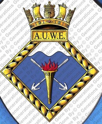 Coat of arms (crest) of the Admiralty Underwater Weapons Establishmet (AUWE), Royal Navy