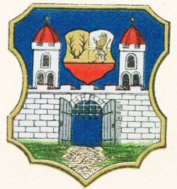 Wappen von Hostouň (Domažlice)/Coat of arms (crest) of Hostouň (Domažlice)