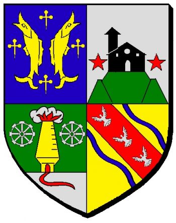 Blason de Mont-Saint-Martin (Meurthe-et-Moselle)/Arms (crest) of Mont-Saint-Martin (Meurthe-et-Moselle)