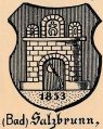 Wappen von Bad Salzbrunn/ Arms of Bad Salzbrunn