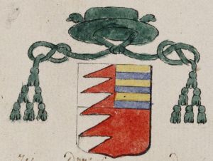 Arms (crest) of François de Baillencourt