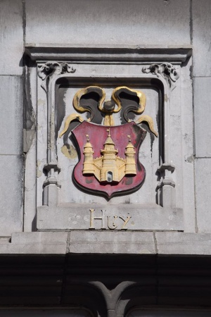 Coat of arms (crest) of Huy (Belgium)
