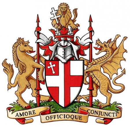 Coat of arms (crest) of International Knightly Order of St. George – Canadian Corporation