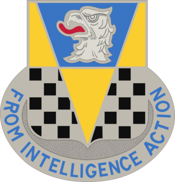 Coat of arms (crest) of 326th Military Intelligence Battalion, US Army