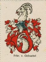 Wappen Freiherren von Gebsattel