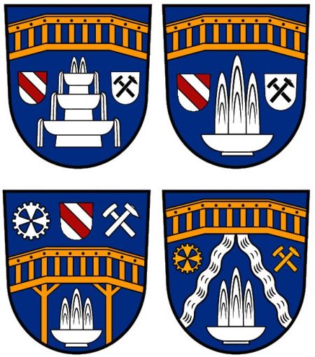 Wappen von Aue-Bad Schlema/Coat of arms (crest) of Aue-Bad Schlema