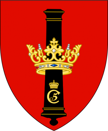 Arms of XIV Light Artillery Battalion, The Crown's Artillery Regiment, Danish Army