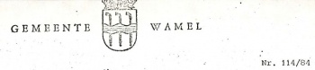 Wapen van Wamel