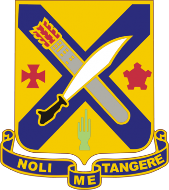 Coat of arms (crest) of 2nd Infantry Regiment, US Army