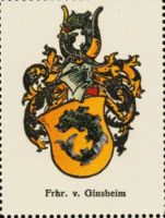 Wappen Freiherren von Ginsheim