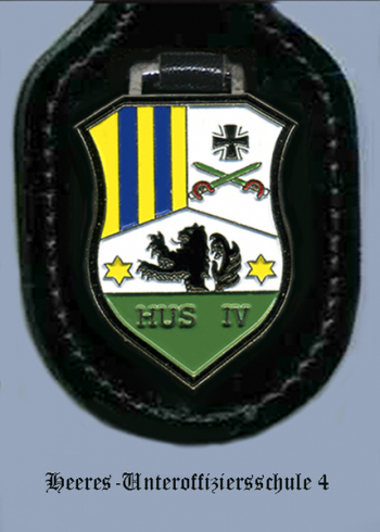 Coat of arms (crest) of the Army Non-Commissioned Officers School IV, German Army