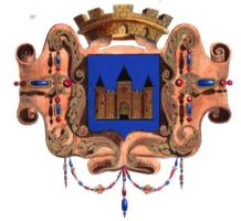 Blason de Carcassonne/Arms (crest) of Carcassonne