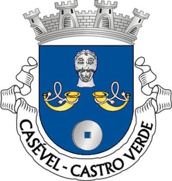 Brasão de Casével (Castro Verde)/Arms (crest) of Casével (Castro Verde)