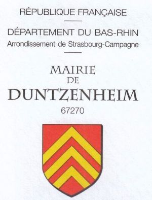 Blason de Duntzenheim
