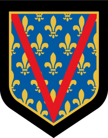Coat of arms (crest) of the Mobile Gendarmerie Group V-1, France