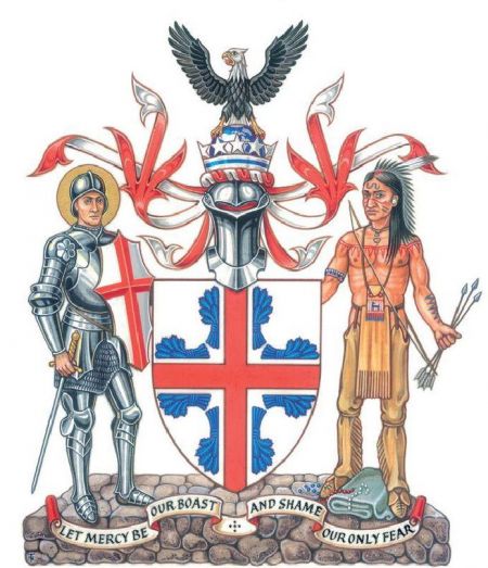 Coat of arms (crest) of New York St. George's Society