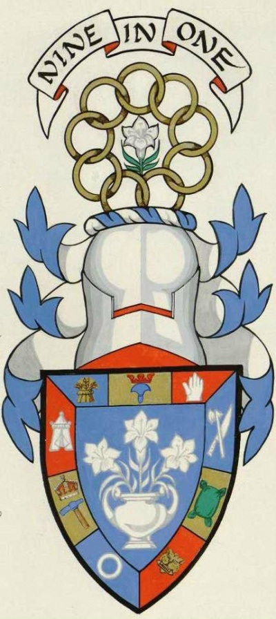 Arms of Nine Incorporated Trades of Dundee