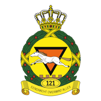Coat of arms (crest) of the 121st Squadron, Royal Netherlands Air Force