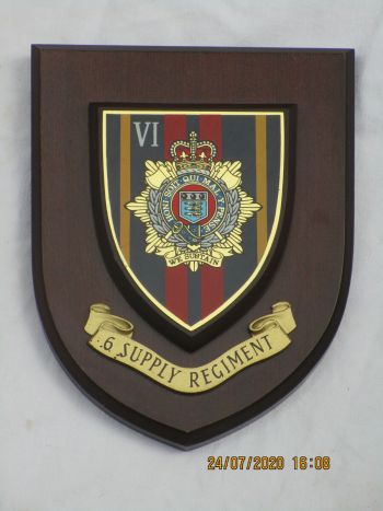 Coat of arms (crest) of the 6 Supply Regiment, RLC, British Army