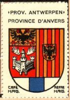 Wapen van Antwerpen (provincie)/Arms (crest) of Antwerpen province