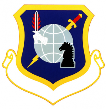 Coat of arms (crest) of the Electronic Security Europe, US Air Force