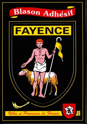 Blason de Fayence