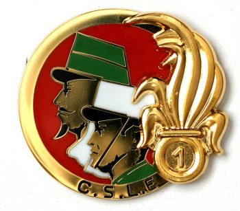 Blason de Foreign Legion Service Company, French Army/Arms (crest) of Foreign Legion Service Company, French Army