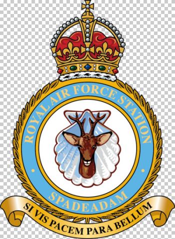 Coat of arms (crest) of the RAF Station Spadeadam, Royal Air Force