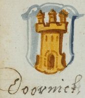 Blason de Tournai/Wapen van Doornik/Arms (crest) of Tournai