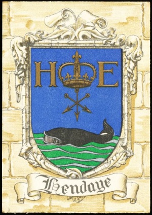 Blason de Hendaye/Coat of arms (crest) of {{PAGENAME