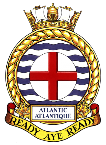 Coat of arms (crest) of the Maritime Forces Atlantic, Royal Canadian Navy