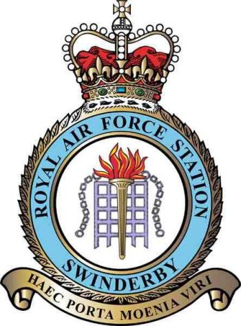 Coat of arms (crest) of the RAF Station Swinderby, Royal Air Force