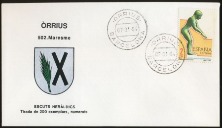 Escudo de Òrrius/Arms (crest) of Òrrius