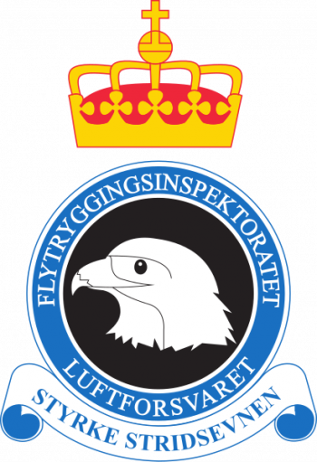 Coat of arms (crest) of Air Safety Inspectorate, Norwegian Air Force