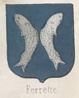 Blason de Ferrette/Arms (crest) of Ferrette