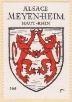 Blason de Meyenheim/Arms (crest) of Meyenheim