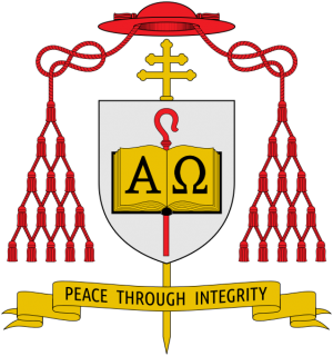 Arms (crest) of John Acherley Dew
