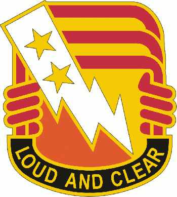 Coat of arms (crest) of the 12th Signal Group, US Army