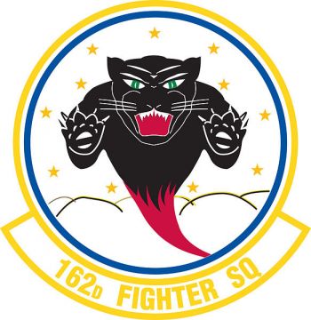 Coat of arms (crest) of the 162nd Fighter Squadron, Ohio Air National Guard
