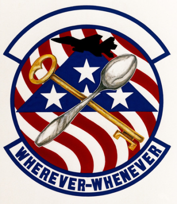 Coat of arms (crest) of the 3201st Services Squadron, US Air Force