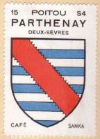 Blason de Parthenay / Arms of Parthenay