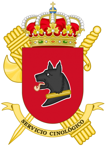 Arms of Guardia Civil Canine Service