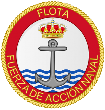 Coat of arms (crest) of Naval Action Force, Spanish Navy