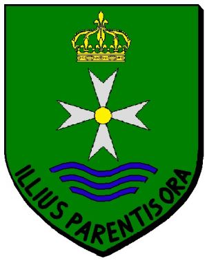 Blason de Parentis-en-Born/Coat of arms (crest) of {{PAGENAME
