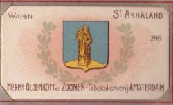 Wapen van Sint Annaland/Arms (crest) of Sint AnnalandHet wapen in de Oldenkott albums +/- 1910
